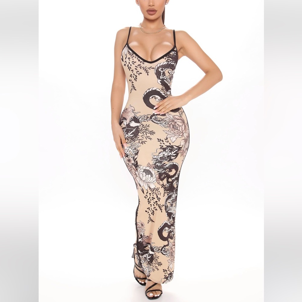 Dragon Maxi Dress
